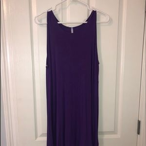 Sleeveless T-shirt dress
